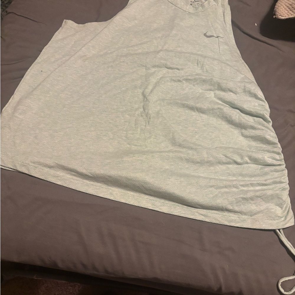 Nike Light Green Athletic Tank Top